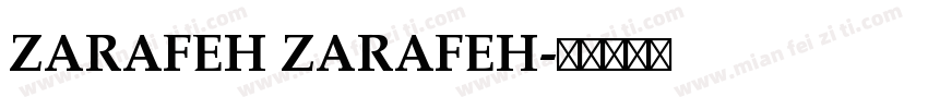 ZARAFEH ZARAFEH字体转换